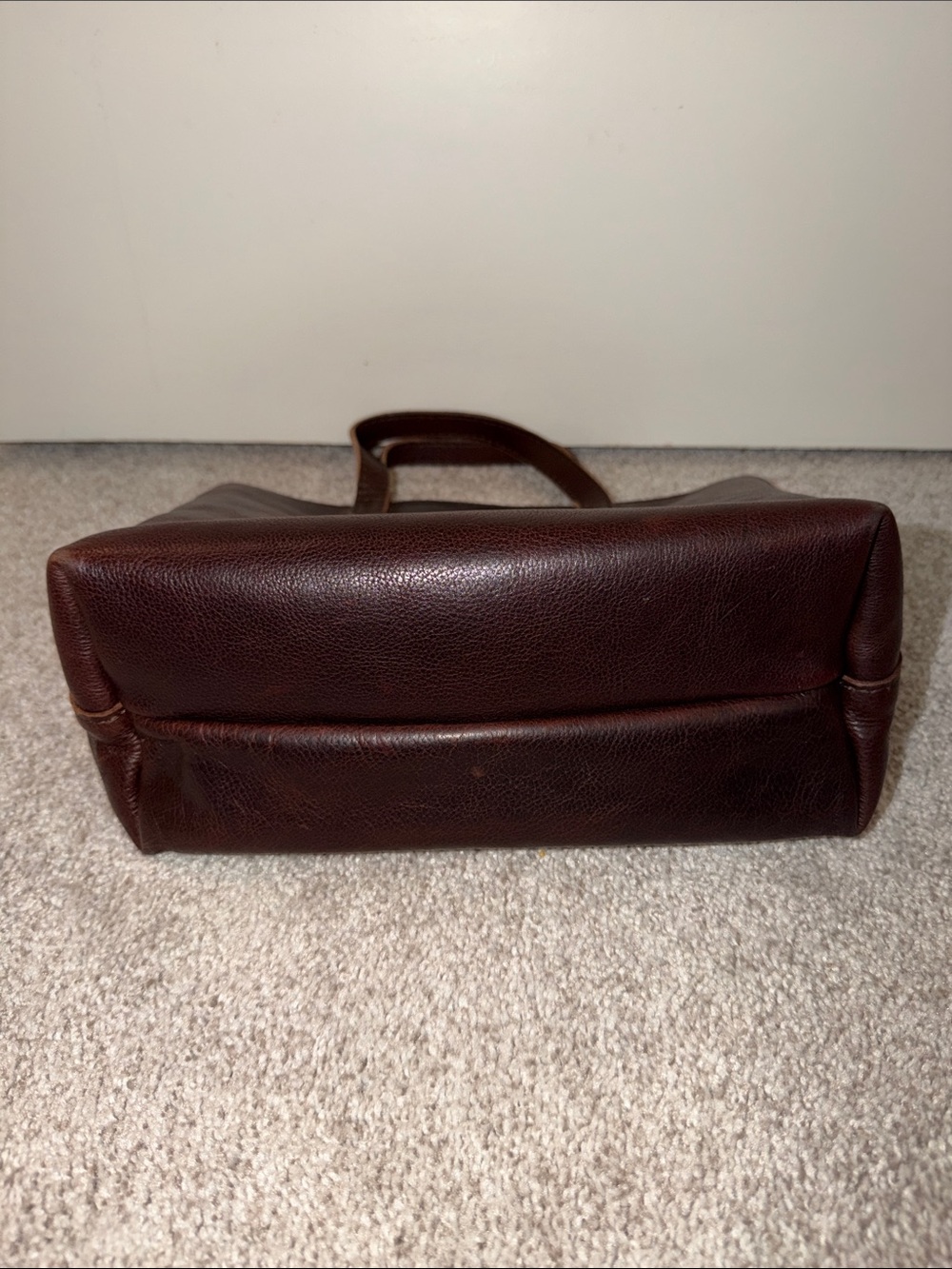 Medium ZIPPER Crossbody Tote - Coldbrew - Picture 4 of 4